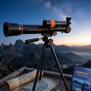Telescopio Astronómico Regulable con Trípode y Buscador - imagen 2