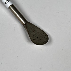 Bombilla Criolla Curva de Plata con Grabados y Marcado 800 - imagen 4