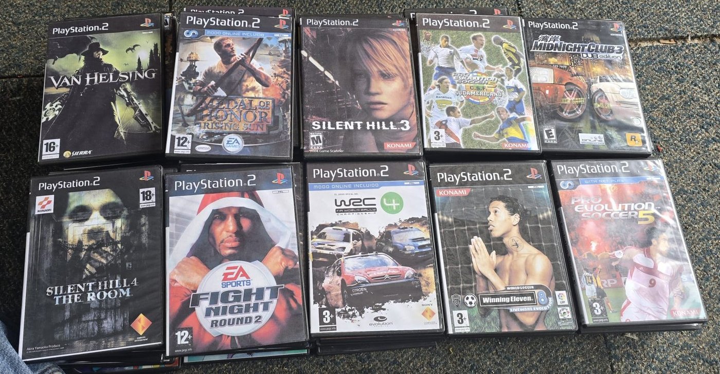 Lote de 10 Videojuegos para PlayStation 2