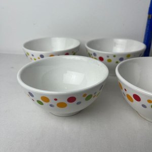 Set de 5 Cremeras de Loza con Diseño de Lunares - imagen 3