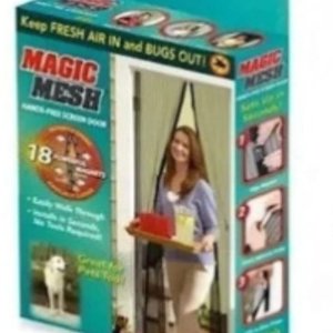 Cortina Mosquitero Magic Mesh Puerta 2 Paños 2.10m x 0.53m - imagen 2