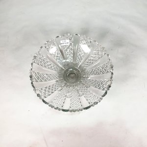 Centro de Mesa de Cristal Tallado con Pie - imagen 3