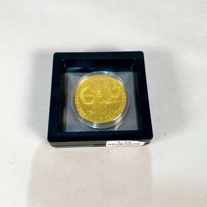 Moneda Coleccionable Aries Dorada con Estuche Zodiacal - imagen 3