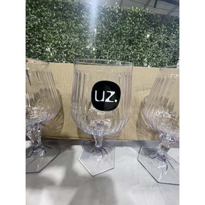 Set de 12 Copas Acrílicas Transparentes con Logo UZ - imagen 2