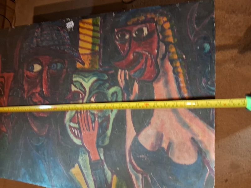 Obra de arte expresionista abstracta - imagen 2