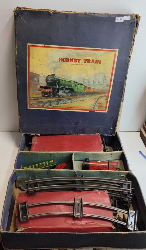Lote siguiente: Colección de trenes antiguos Hornby Train en caja original