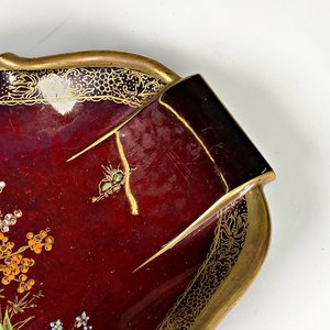 Despojador Carlton Ware Loza Inglesa Decorada Estilo Oriental - imagen 3