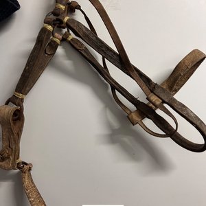 Cabezada y Riendas de Cuero para Caballo - imagen 3