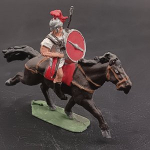 Soldado Romano a Caballo, Década de 1950 - imagen 3