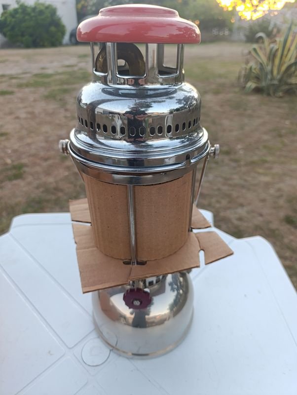 Lámpara de Camping FAROL OPTIMUS DE ACERO INOX - imagen 6