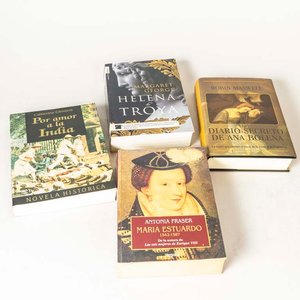 Lote anterior: Lote de 4 Libros de Novela Histórica y Biografía