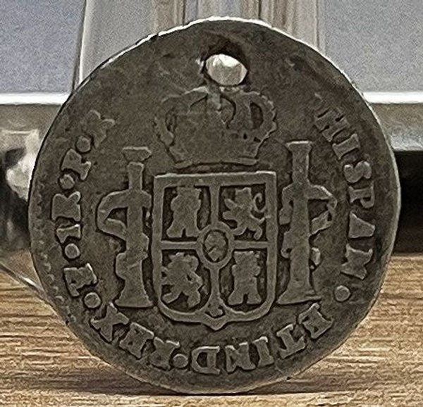 Moneda de Plata Real de Bolivia, Potosí, 1790 - imagen 1