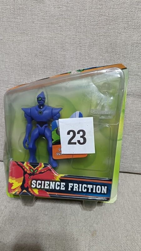 Figura de Colección Azul Science Friction en Envase