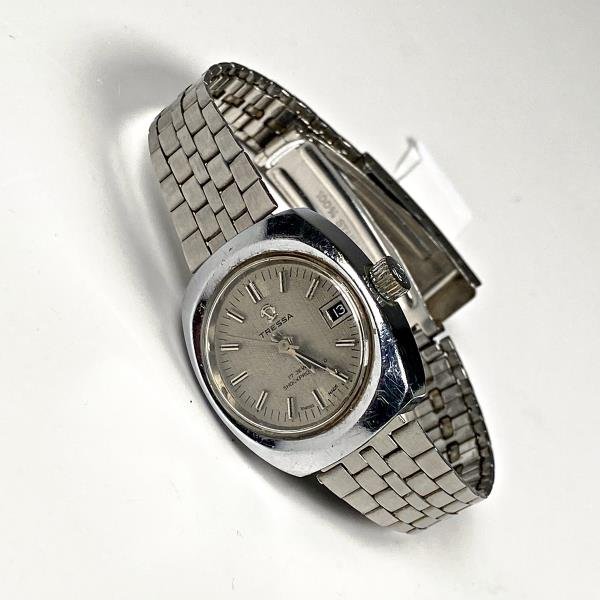 Reloj Tressa para Dama con Malla Metálica y Calendario - imagen 1