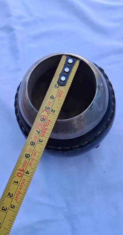 Mate con boquilla en plata de 5.5 cm, sano y de excelente calidad - imagen 2