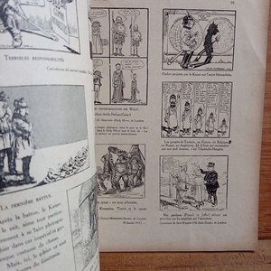 Libro "Kaiser, Kronprinz & Cie" de John Grand-Carteret sobre Caricaturas de la Primera Guerra Mundial (1916) - imagen 2