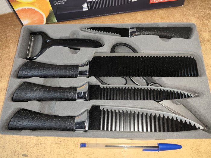 Conjunto de cuchillas afilables con cerámica y metal - imagen 3
