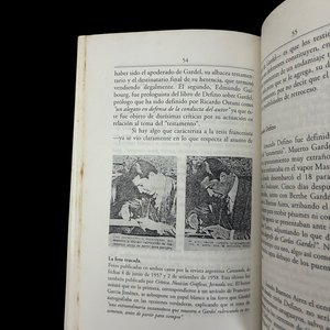 Libro Dos Rostros para Gardel de Nelson Bayardo, Edición Alfaguara 1998 - imagen 4