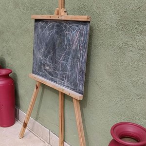 Pizarra Infantil de Madera con Trípode - imagen 3