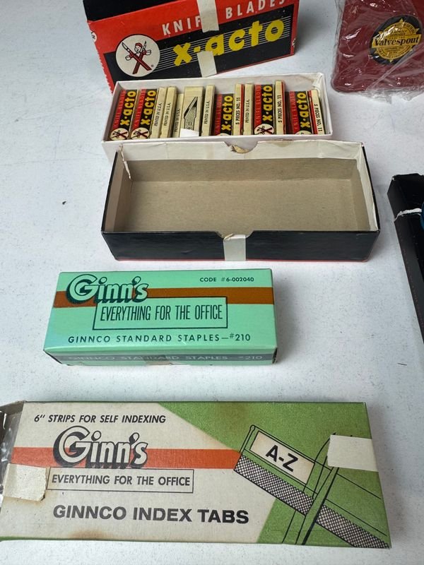 Lote de artículos de papelería vintage y nuevos - imagen 2