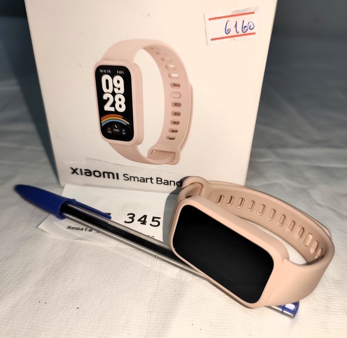 Smartwatch Xiaomi Band 9 Deportivo Rosado con Cargador y Caja