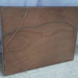 Espejo Biselado con Marco de Madera Rectangular 80x60 cm - imagen 3