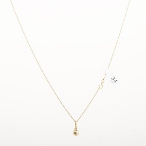 Cadena de Oro 18k con Dije Corazón - imagen 2
