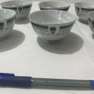 Juego de 6 Cuencos de Porcelana China GUANG - imagen 4