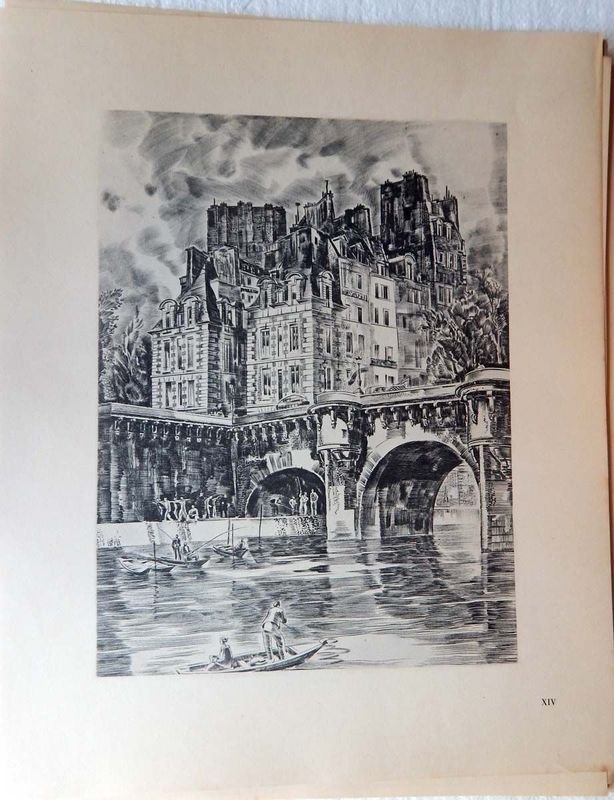 Carpeta de Exposición de Grabadores Franceses Modernos - imagen 8