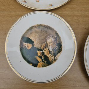 Platos Decorativos Pintados para Colgar - imagen 3