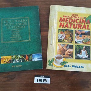 Lote de Libros: Enciclopedia Medicina Natural, Diccionario Multilingüe, Almanaques y Revistas - imagen 2