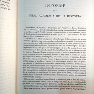 Libro "Medallas de Proclamaciones y Juras de los Reyes de España" por Adolfo Herrera (1882) - imagen 4