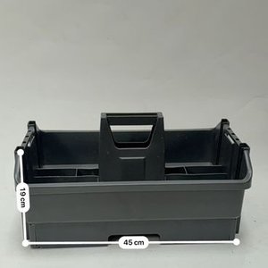 Valija Organizadora de Plástico Negra con Cajón Deslizable - imagen 4