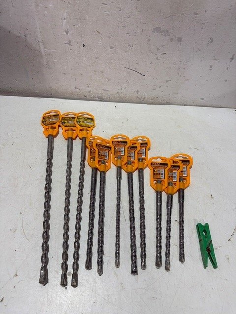 Set de Brocas para Rotomartillo Ingco Sin Uso