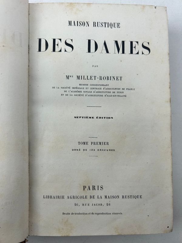 Libros de arte de Mme Millet-Robinet, 7ª edición - imagen 2