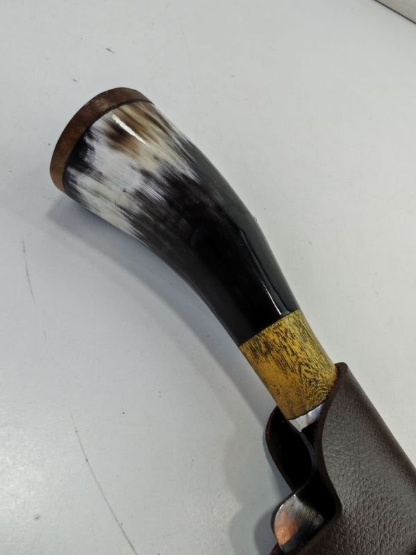 Cuchillo Criollo De Acero con Manija Larga y Hoja Afilada - imagen 4