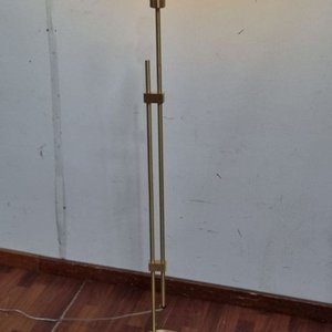Pie de Lámpara de Pie Metálico Dorado Moderno - imagen 2
