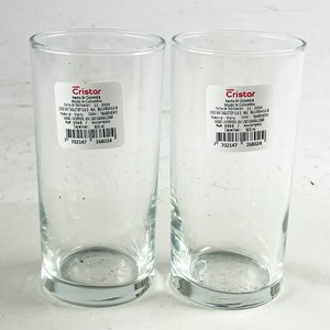 Set de 24 Vasos Altos Cristar Transparentes Vidrio - imagen 1
