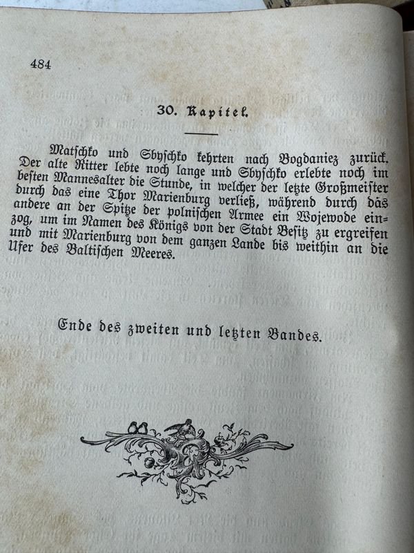 Dos Tomos de Los Cruzados, por Henryk Sienkiewicz - Edición O. Cradauert en Leipzig 1902 - imagen 5