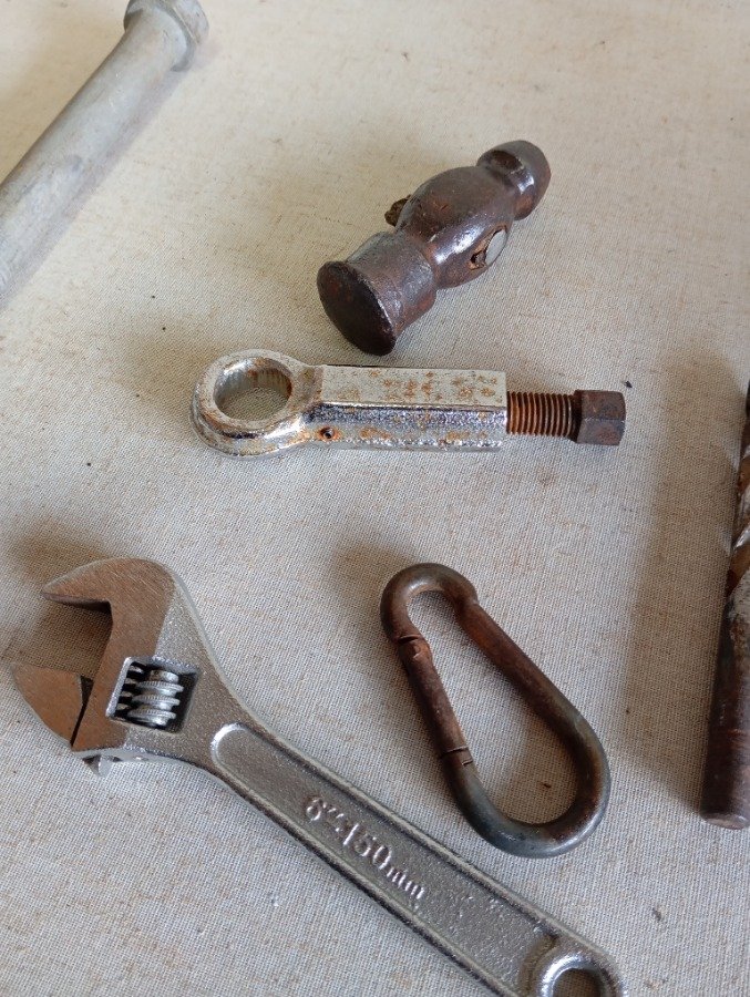 Llave francesa forjada en acero - Herramientas - imagen 4