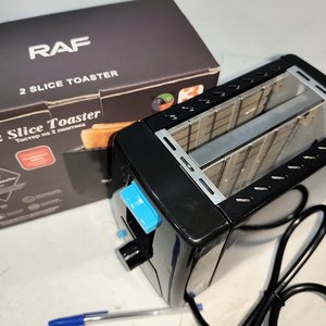 Tostadora Eléctrica RAF Doble Ranura Nueva en Caja - imagen 3