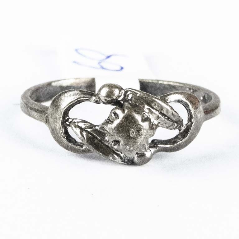 Lote anterior: Anillo de plata simple y circular