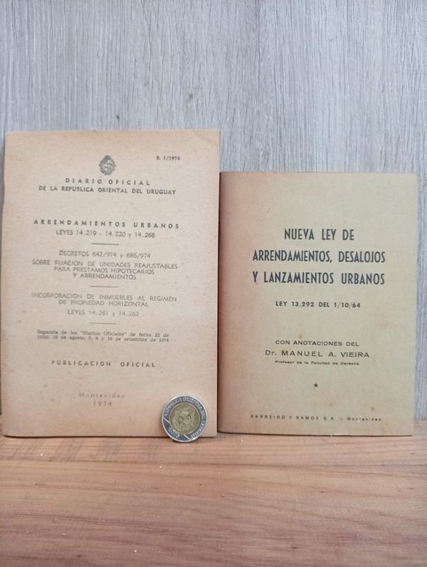 Diario Oficial de Uruguay: Leyes de Arrendamientos y Desalojos de 1974