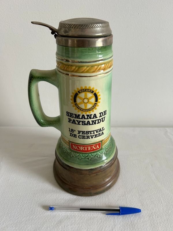 Jarra Cervecera Coleccionable "Semana de Paysandú" 18° Festival