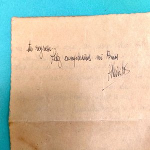 Lote de 3 piezas: Pasaje Onda Pepsi 1989, 2 cartas a Melo con sellos - imagen 7
