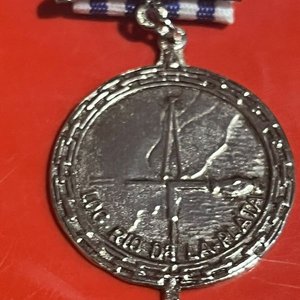 Medalla Masónica "Logia del Río de la Plata" Completa - imagen 3