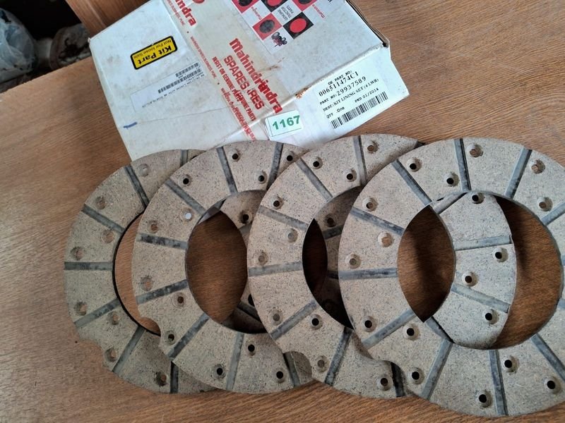 Kit de 4 Forros de Freno Mahindra para Tractores