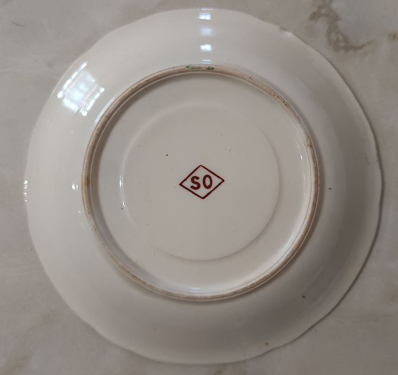 Platillos de Porcelana Japonesa con Decoración a Mano - imagen 3