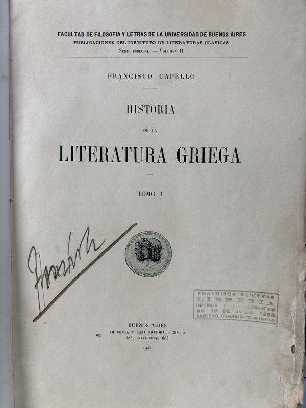 Libros Antiguos de Historia Griega en 2 Volúmenes - imagen 4