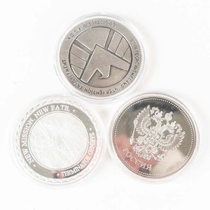 Lote de 3 Medallas: Marvel Hydra, Sochi 2014 y Terminator - imagen 2